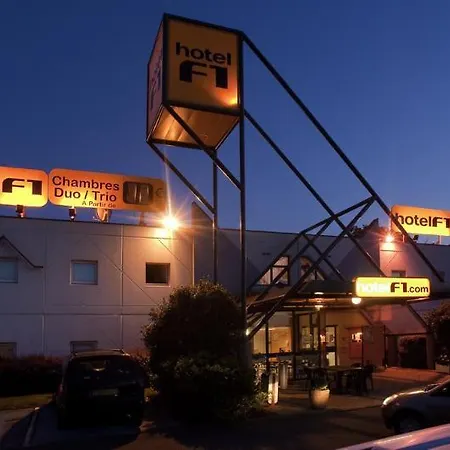 ホテル F1 Est Porte De Ste Luce ナント